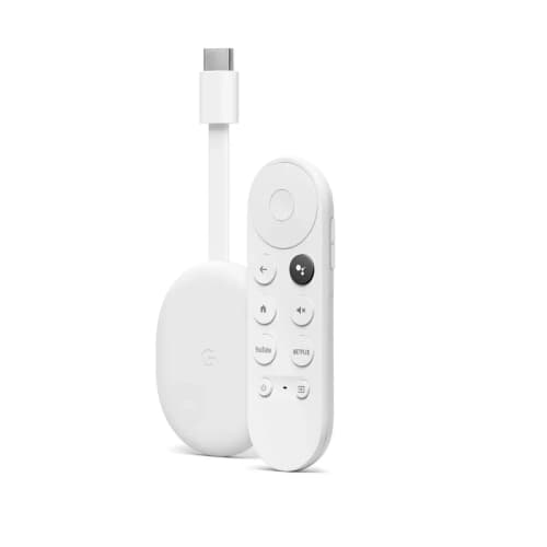 Chromecast with Google TV (4K) - Snow